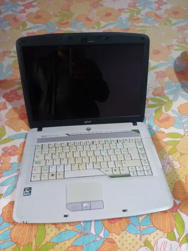 Notebook sem fonte retirada pecas