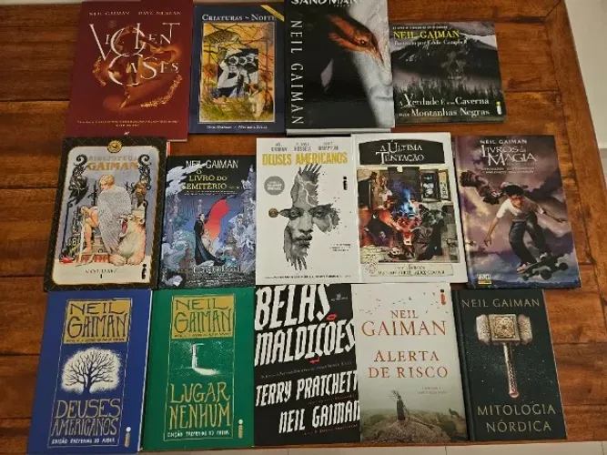 Coleção Neil Gaiman - 14 títulos.