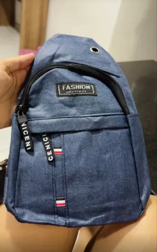 Shoulder Bag Transversal - Azul Jeans (Nova)