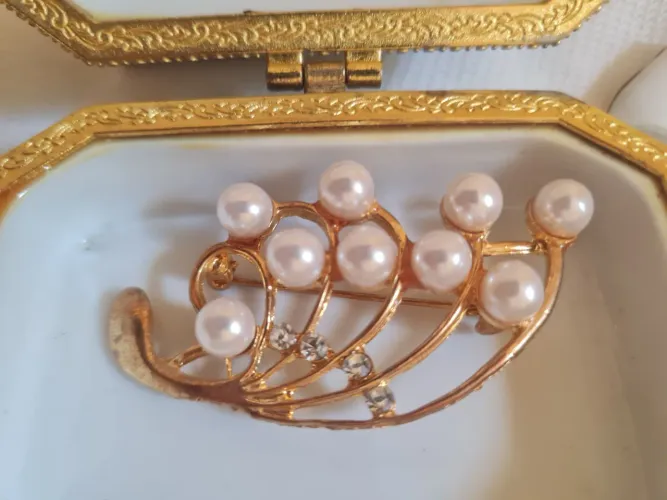 Broche Vênus de Boticelli