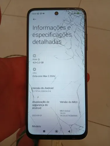 Xiaomi redmi note 10 5g 128g 6g ram todo original 