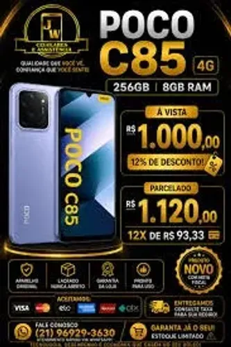 POCO C85 256 / 8 ,,NOVOS