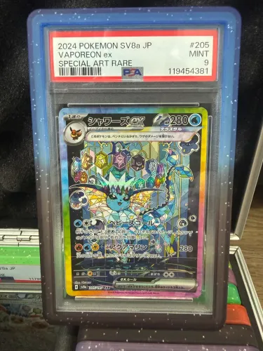 PSA 9 - Vaporeon Ex (SV8a) JP