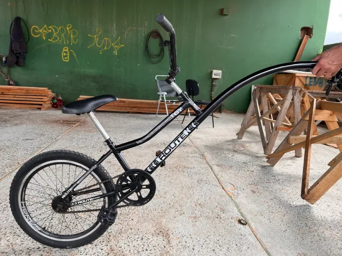 Bike caroninha / reboque para bicicleta 26? ou 29?, aro 20 da Route