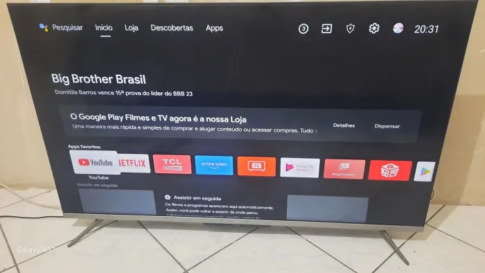 Vendo tv tlc em perfeito estado motivo da venda ganhei uma maior na rifa