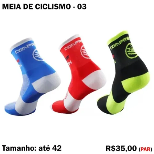 Meia de Ciclismo