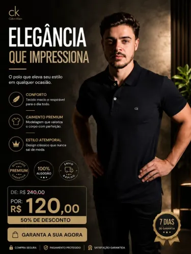Camisa polo Calvin Klein/ Reserva