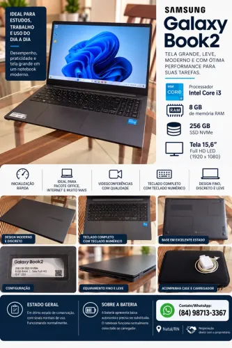 Notebook Samsung Galaxy Book2