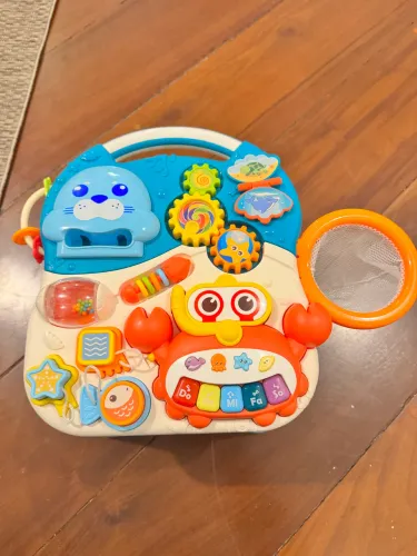 mesinha de atividades musical