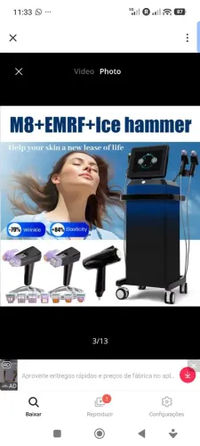 Máquina morpheus8 microagulhamento 