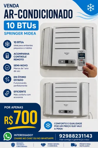 Ar condicionado 10 btus