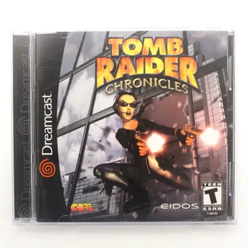 Tomb Raider Chronicles para Dreamcast completo e em perfeito estado de conservação