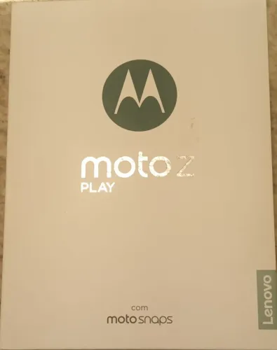 Celular smartphone moto z play completo na caixa original