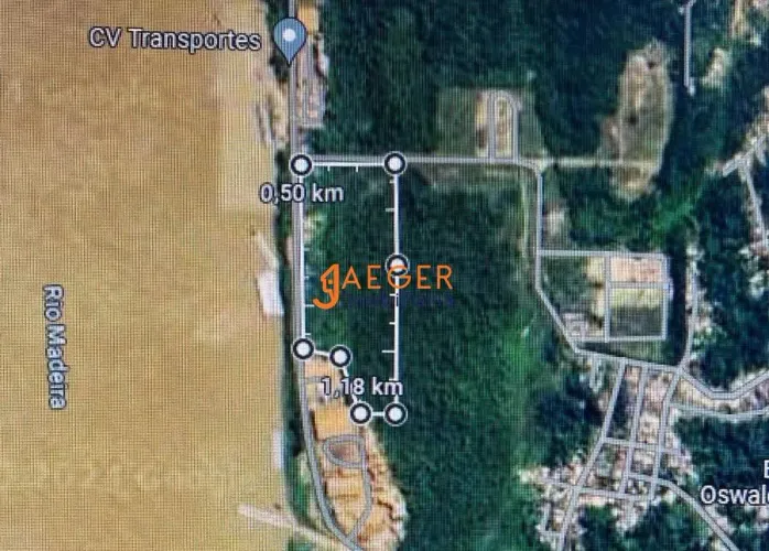 Lote Frente Rio Madeira de 64.532,26 m²