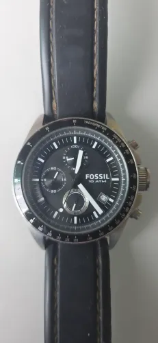Fossil Chronograph Modelo CH?2533/CH?2584, 10 ATM, cronógrafo