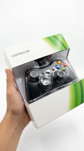 Controle Xbox 360 com fio - FRETE GRÁTIS