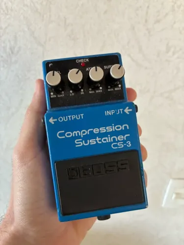 Pedal de guitarra Boss CS3 Compression Sustainer