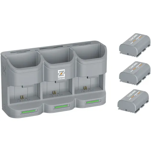 LP-E6P Batteria para Canon 2600mAh kit 3 unidades e carregador