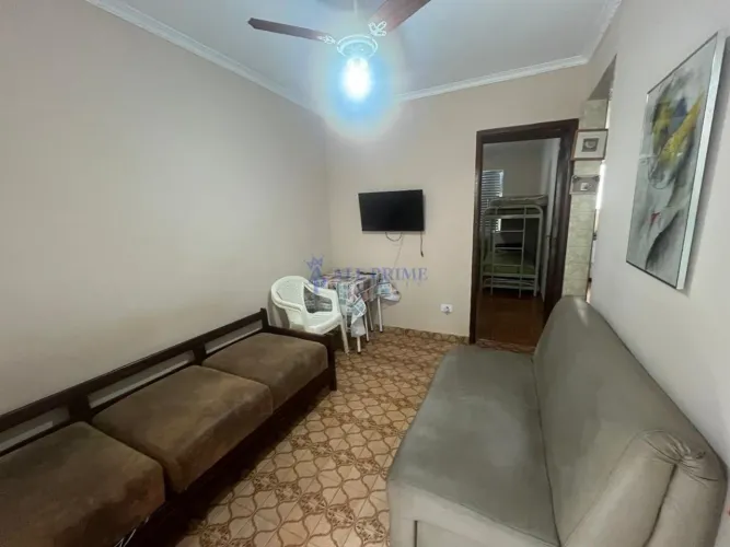 Apartamento 1 Dormitório - 1 vaga - 250 da praia - Boqueirão - Praia Grande/SP