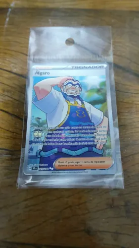 Carta pokemon treinador algaro