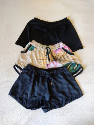 3 Shorts Feminino Praia/Esporte Verão