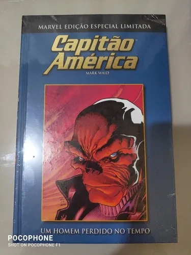 HQ Capitão América - Um homem perdido no tempo. LACRADO.