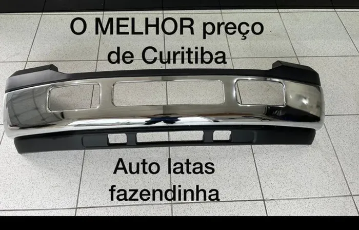 Parachoque f250 completo dianteiro cromado