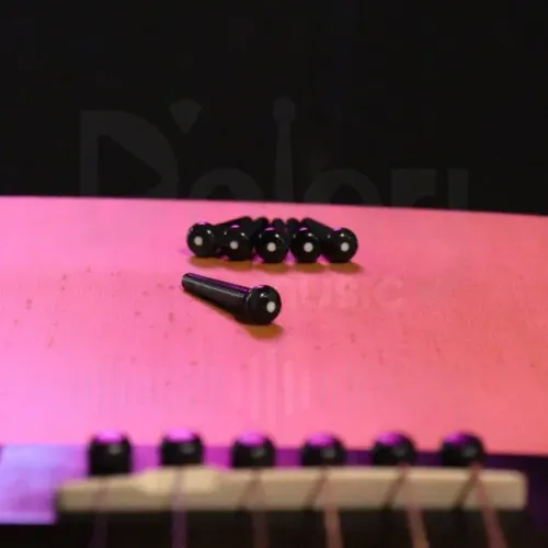 Pinos Com Trava de Violão Preto