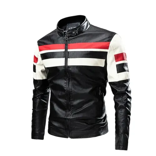 jaqueta couro vintage