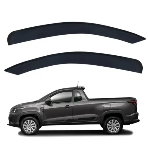 Calha de Chuva Fiat Strada 2014 à 2019 - Ecotap