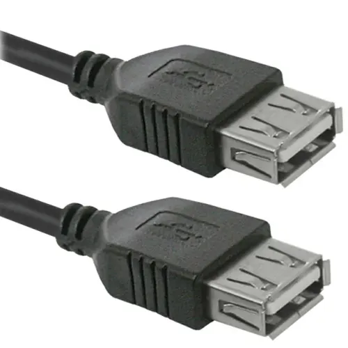 Cabo Usb 1,5 Metros Emenda Extensor Fêmea X Fêmea