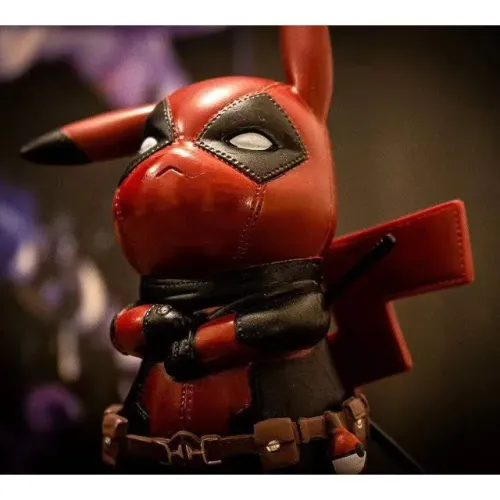 Action figure Deadpool Pikachu pvc 13cm 