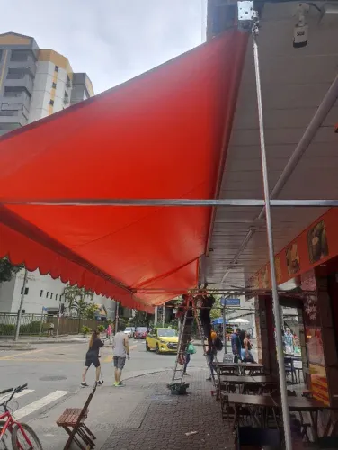 Toldo e cobertura