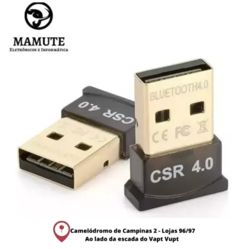 Adaptador Bluetooth 4.0 Usb Para Conector Pc Windows