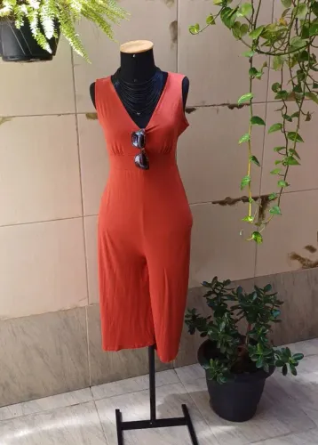 Macacão malha tam M