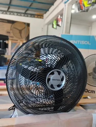 Ventilador de Parede 50Cm 127V Novos New Ventisol 