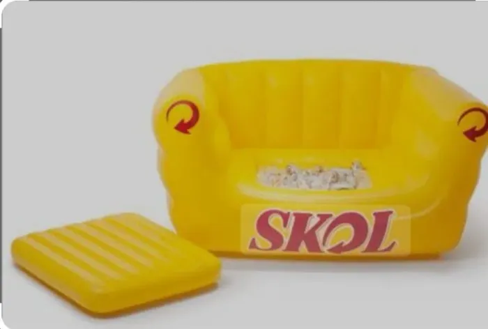 Sofá cooler inflavel 