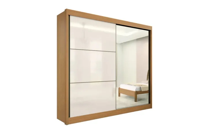 Guarda-Roupa 2 Portas Casal 2,20m 100%MDF DESIGN MODERNO tt433