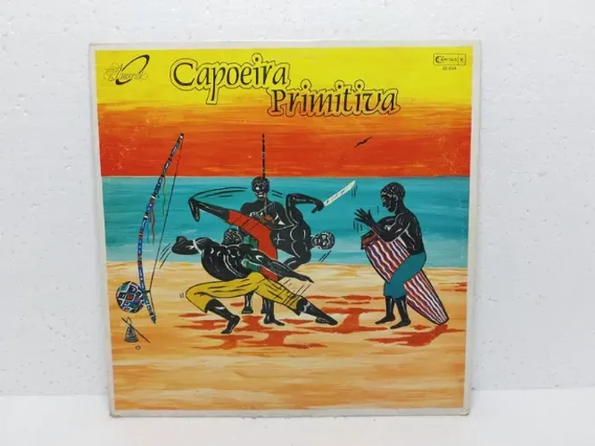 LP Vinil Silvio Acarajé - Capoeira Primitiva "Toques Inéditos" / Caritas 1994