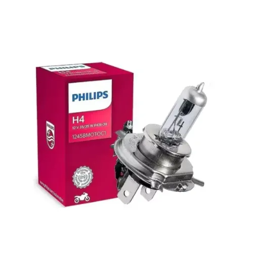 LÂMPADA FAROL H4 35/35W 12V P43T-38 TITAN99 00 150 TWISTER PHILIPS 12458MOTOC1
