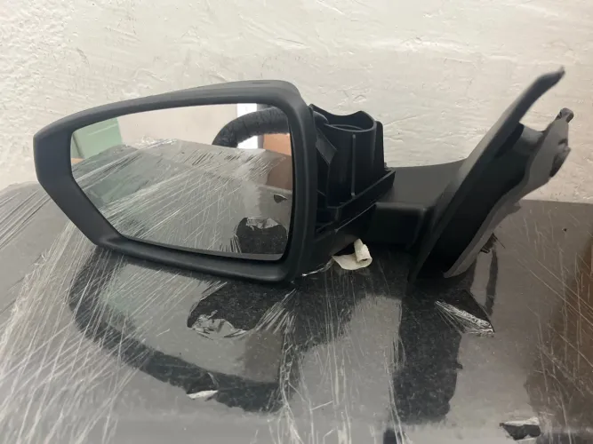 Retrovisor VW Polo e Virtus 2018/2026 Lado Esquerdo Elétrico  s/ pisca