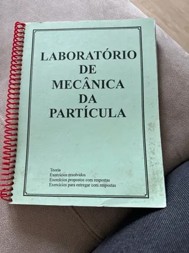 Livro laboratório de mecânica da partícula 