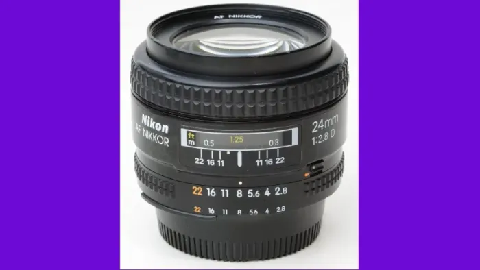 Lente Nikon 24mm 2.8 AF-D