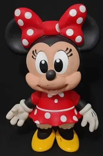 Boneca Minnie Baby Vinil Disney Líder Brinquedos 30 Cm