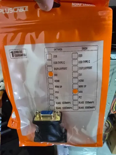Adaptador DVI para VGA