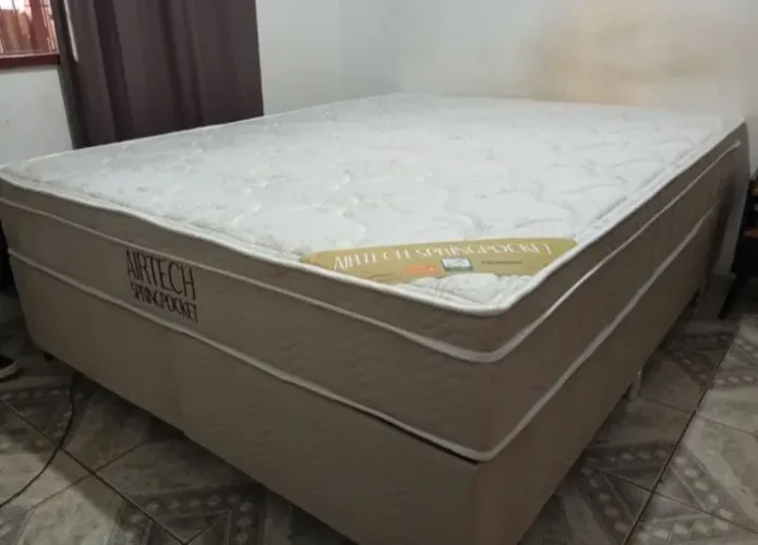 Cama box Ortobom Queen size molas ensacadas ( promoção ) temos a pronta entrega
