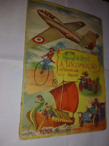 Álbum "A Locomoção Através dos Tempos" - 1948 - COMPLETO<br>