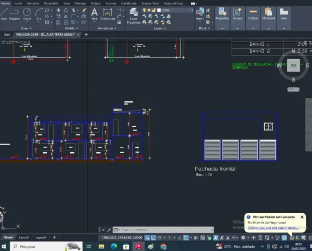 Projetos em Autocad - Freelancer 