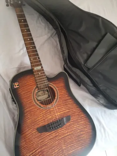 Violão Elétrico Strinberg Super Flat ASF62C TBK