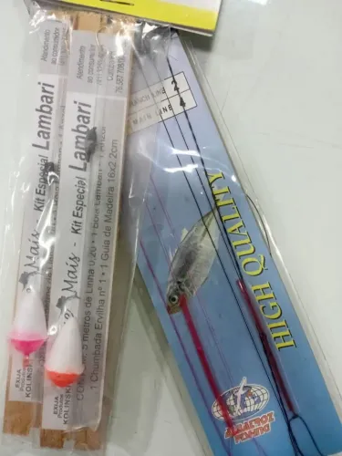 Kit Pesca Lambari - Iscas e Acessórios